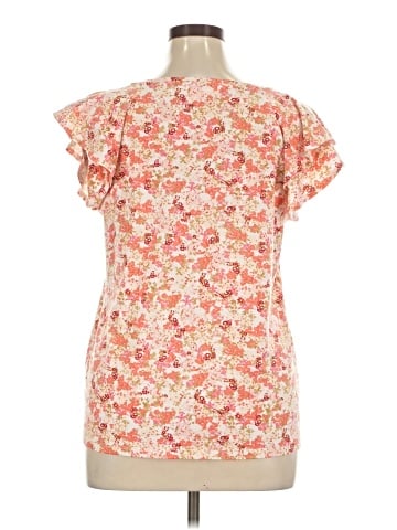 LC Lauren Conrad Short Sleeve Blouse (view 2)