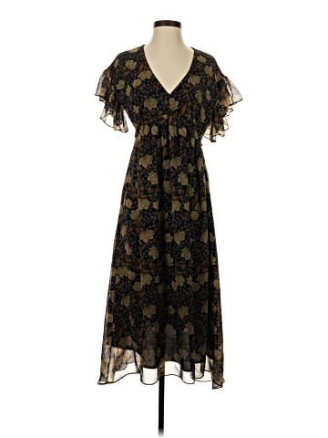 Blue Tassel Casual Dress (view 1)