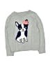 Baby Gap Outlet 100% Cotton Graphic Silver Pullover Sweater Size 2T - photo 1
