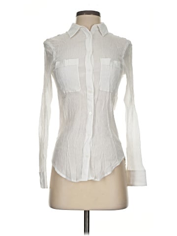 Club Monaco Long Sleeve Blouse (view 1)