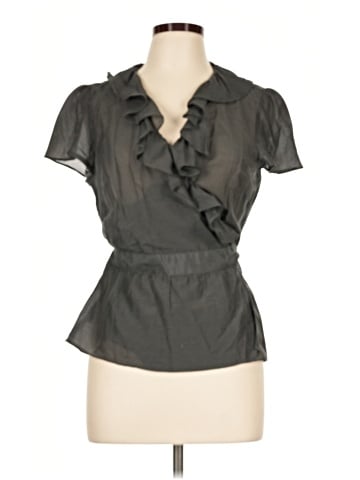 Ann Taylor LOFT Short Sleeve Blouse (view 1)