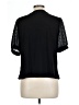 CeCe Black Short Sleeve Top Size L - photo 2