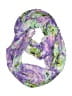 Unbranded Floral Purple Scarf One size - photo 1