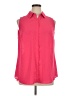 Lane Bryant 100% Polyester Pink Sleeveless Blouse Size 14 - photo 1