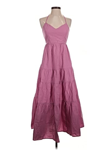 Madewell Sidonie Poplin Maxi Dress (view 1)