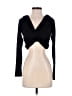 Jolie Black Long Sleeve Top Size M - photo 1