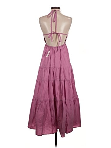 Madewell Sidonie Poplin Maxi Dress (view 2)
