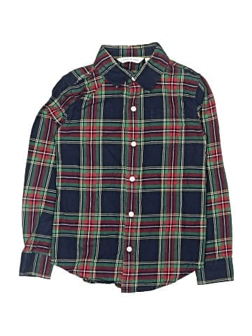 Janie and Jack Long Sleeve Button-Down Shirt (view 1)