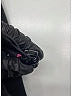 MCM 100% Cotton Color Block Black logo stripe track pants Size M - photo 7