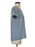 Theory 100% Polyester Blue Short Sleeve Blouse Size S - photo 4