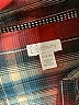 Relativity 100% Cotton Plaid Red Long Sleeve Button-Down Shirt Size 4 - 6 - photo 3