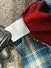 Relativity 100% Cotton Plaid Red Long Sleeve Button-Down Shirt Size 4 - 6 - photo 4