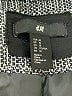 H&M Chevron-herringbone Gray Coat Size 10 - photo 6