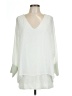 Soft Surroundings 100% Polyester Ivory 3/4 Sleeve Blouse Size L - photo 1