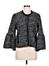 J.Crew Print Black Jacket Size 6 - photo 1