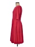 Eliza J Solid Red Casual Dress Size 6 - photo 5