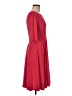 Eliza J Solid Red Casual Dress Size 6 - photo 4