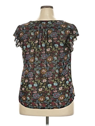 Xhilaration Short Sleeve Blouse (view 2)