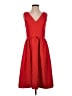 J. Peterman Hearts Red Cocktail Dress Size 4 - photo 1