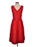 J. Peterman Hearts Red Cocktail Dress Size 4 - photo 2