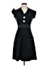 Ruby Rox Solid Black Casual Dress Size 7 - photo 1