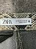 Zara Animal Print Gray Leggings Size 4 - photo 4