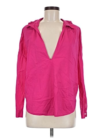 A Shirt Thing Long Sleeve Blouse (view 1)