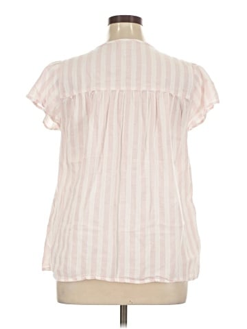 St. John's Bay Short Sleeve Blouse (view 2)