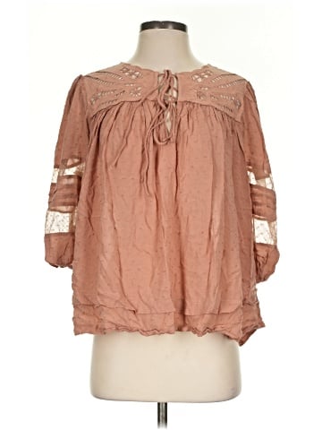 Miss Me 3/4 Sleeve Blouse (view 1)