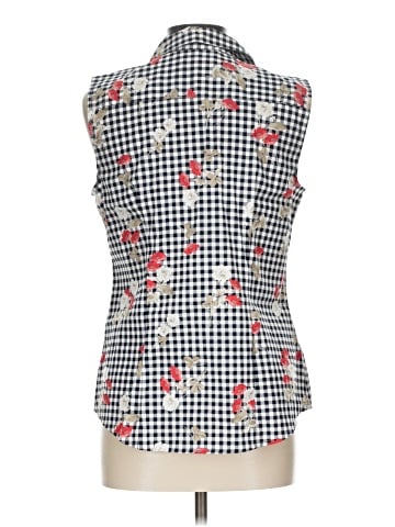 Charter Club Sleeveless Button-Down Shirt (view 2)