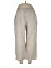 Flax 100% Linen Ivory Linen Pants Size 10 (M) - photo 1