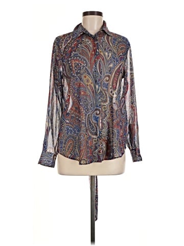 Lauren by Ralph Lauren Long Sleeve Blouse (view 1)