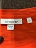 Chico's Orange Short Sleeve Top Size L - photo 7