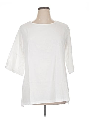 American Eagle Outfitters Short Sleeve Blouse (view 1)