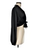 Dizzy Lizzy 100% Polyester Black Long Sleeve Blouse Size M - photo 4