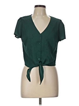 E&M Collection Short Sleeve Blouse