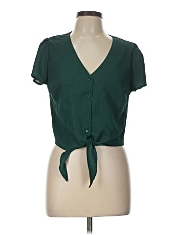 E&M Collection Short Sleeve Blouse (view 1)