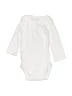 Carter's Solid White Long Sleeve Onesie 9-12 MO / 12 MO - photo 2