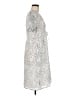 Reistor Paisley Gray Casual Dress Size M - photo 4