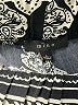 Mine 100% Polyester Paisley Gold Shorts Size L - photo 3