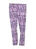 Hurley Print Purple Active Pants Size 8 - photo 1