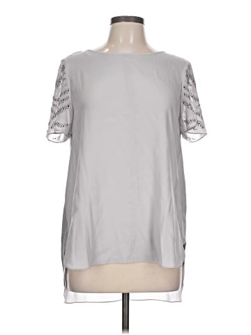 Rebecca Taylor Short Sleeve Silk Top (view 1)