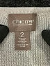 Chico's Silver Pullover Sweater Size Lg (2) - photo 7