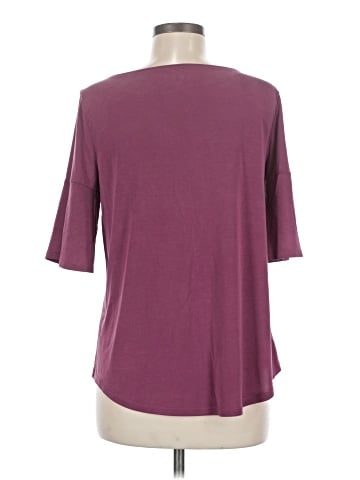 Ann Taylor LOFT 3/4 Sleeve T-Shirt (view 2)
