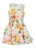 Bonnie Jean Floral Teal Dress Size 14 - photo 2