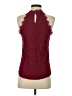 Halife Burgundy Sleeveless Blouse Size S - photo 2