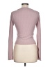 Lulus Pink Long Sleeve Henley Size L - photo 2