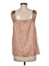 Vineet Bahl 100% Polyester Pink Sleeveless Blouse Size M - photo 2