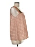 Vineet Bahl 100% Polyester Pink Sleeveless Blouse Size M - photo 4
