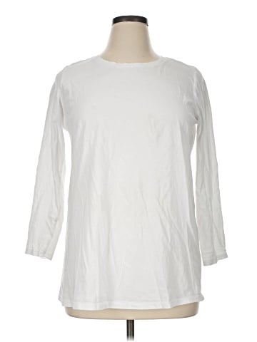 Woman Within 3/4 Sleeve T-Shirt (view 1)